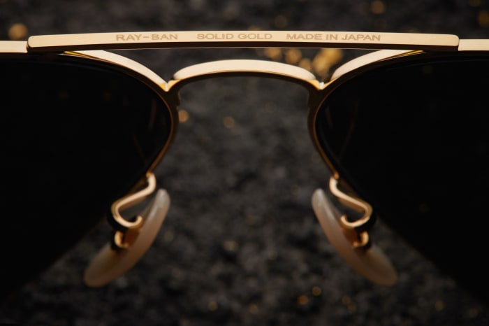 Ray Ban Aviator Solid Gold (3)