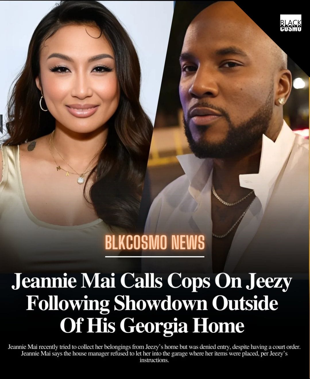 Jeannie Mai Calls Police in Fight With Ex-Husband Jeezy After Showdown Outside His Georgia Home Jeannie Mai Calls Police