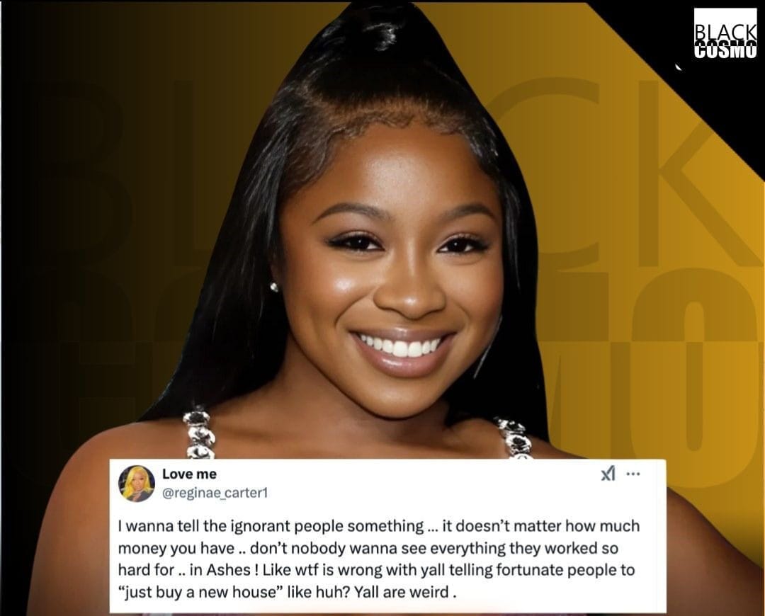 Reginae Carter Shuts Down Critics Over Insensitive Remarks Reginae Carter Shuts Down Critics Over Insensitive Remarks