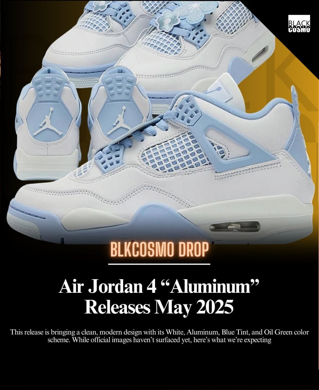 Air Jordan 4 “Aluminum” Set to Debut Summer 2025 Air Jordan 4 “Aluminum” Set to Debut Summer 2025
