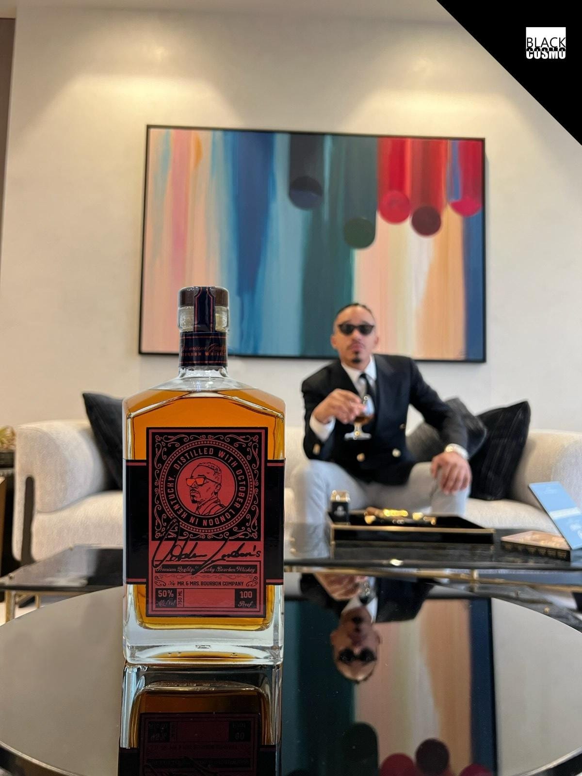 October London Teams Up with Mr. & Mrs. Bourbon Company for Limited-Edition Spirit Grammy-Nominated Singer October London Releases Limited-Edition Spirit With Mr. & Mrs. Bourbon Company | Essence