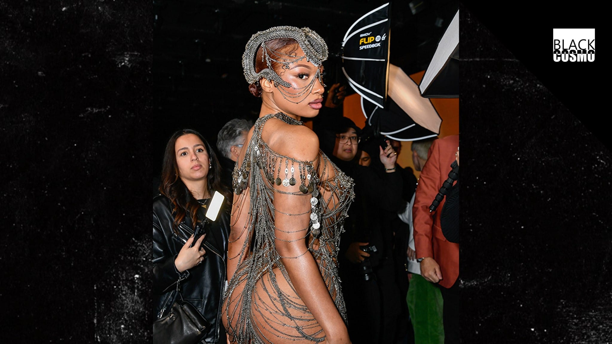 Megan Thee Stallion pays homage to Aaliyah at Paris Fashion Week Megan Thee Stallion Channels Aaliyah at Paris Fashion Week