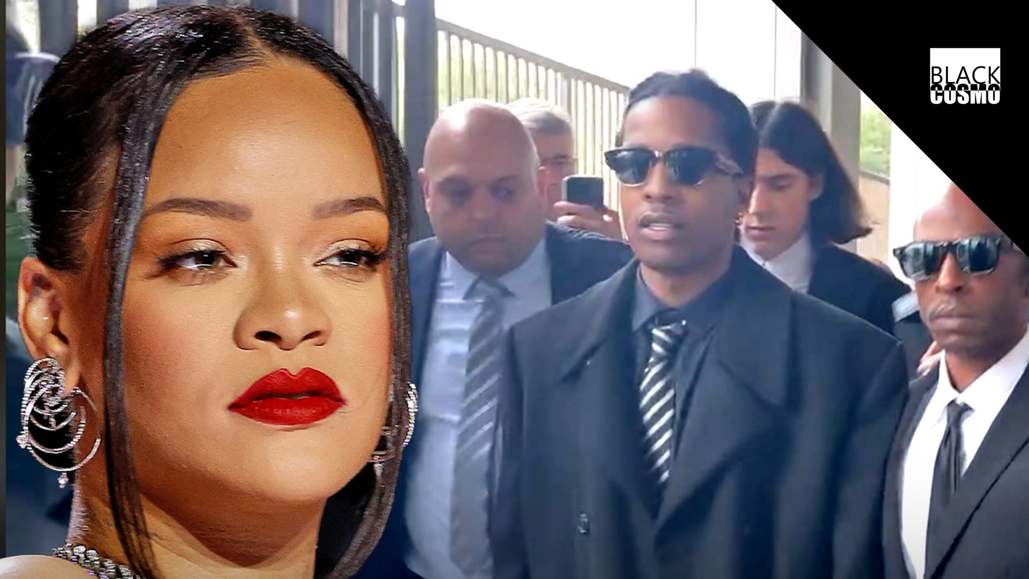 Rihanna Attends A$AP Rocky’s Trial, First Image From Inside Courtroom Revealed Rihanna Attends A$AP Rocky's Trial, First Image From Inside Courtroom Revealed