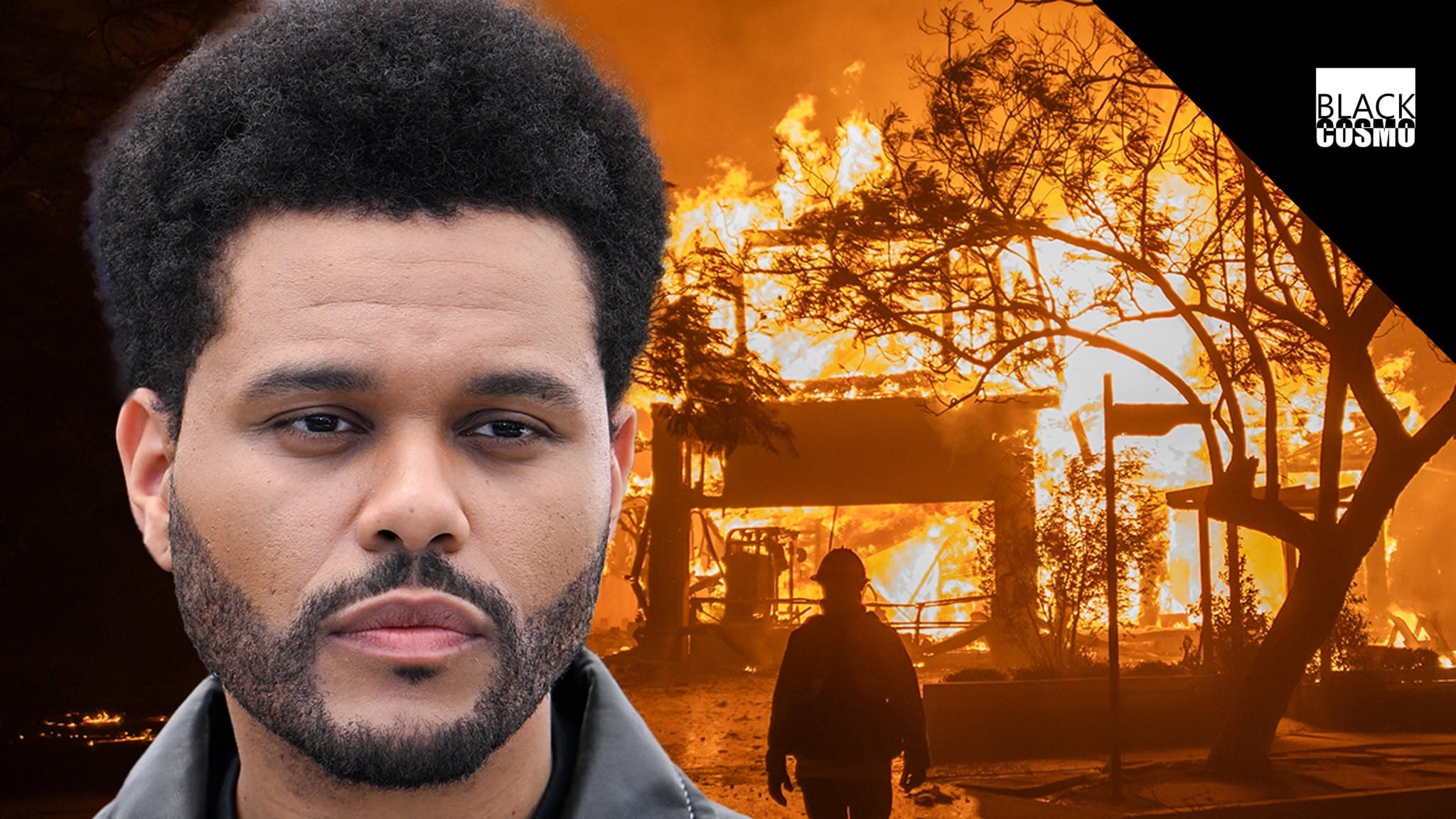 The Weeknd Donates $1 Million for L.A. Wildfire Relief The Weeknd Donates $1 Million for L.A. Wildfire Relief