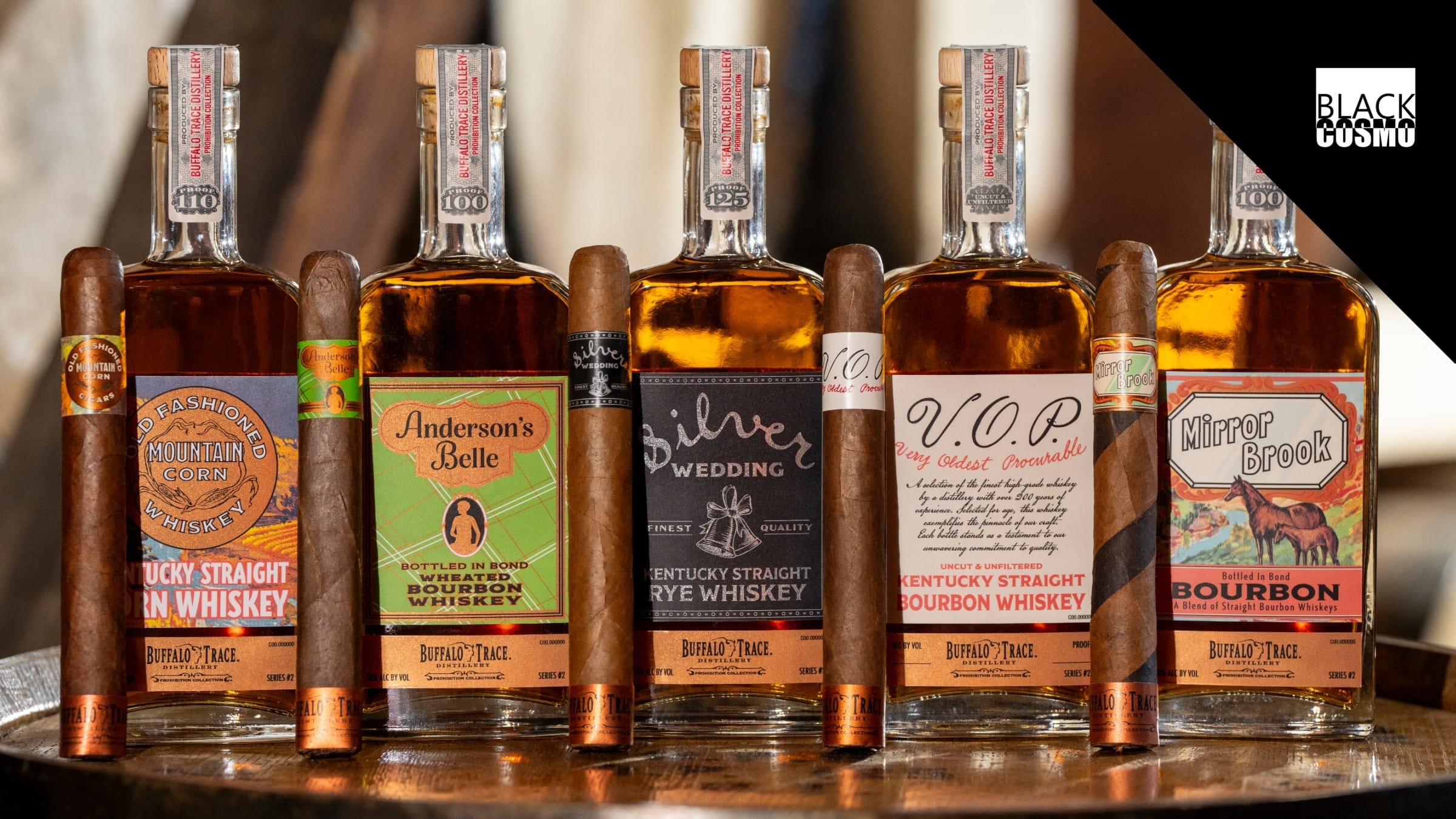 Buffalo Trace Uncorks 5 New ‘Prohibition Collection’ Whiskeys Paired With Fine Cigars Buffalo Trace Uncorks 5 New ‘Prohibition Collection’ Whiskeys Paired With Fine Cigars