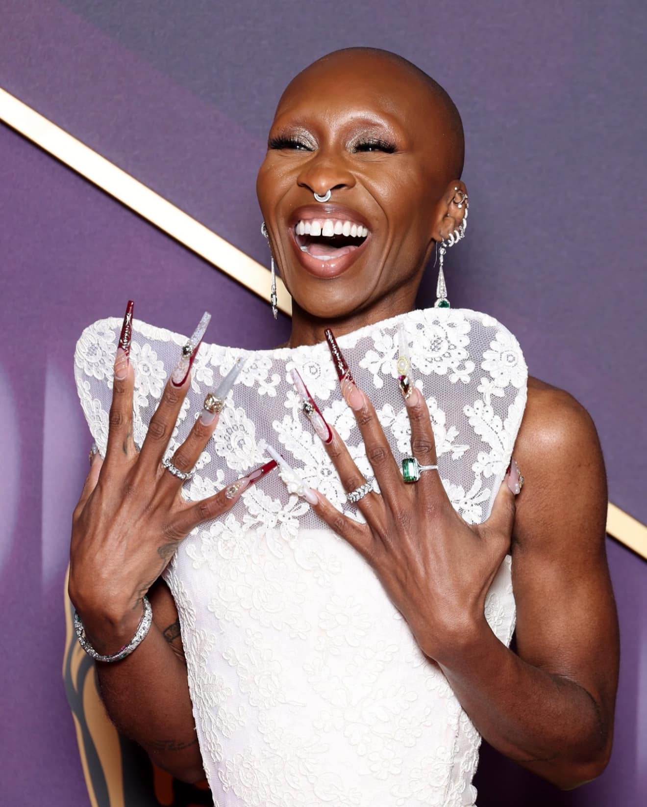 Stephanie Mills Praises Cynthia Erivo’s Oscar Performance Cynthia Erivo is beaming #Baftas