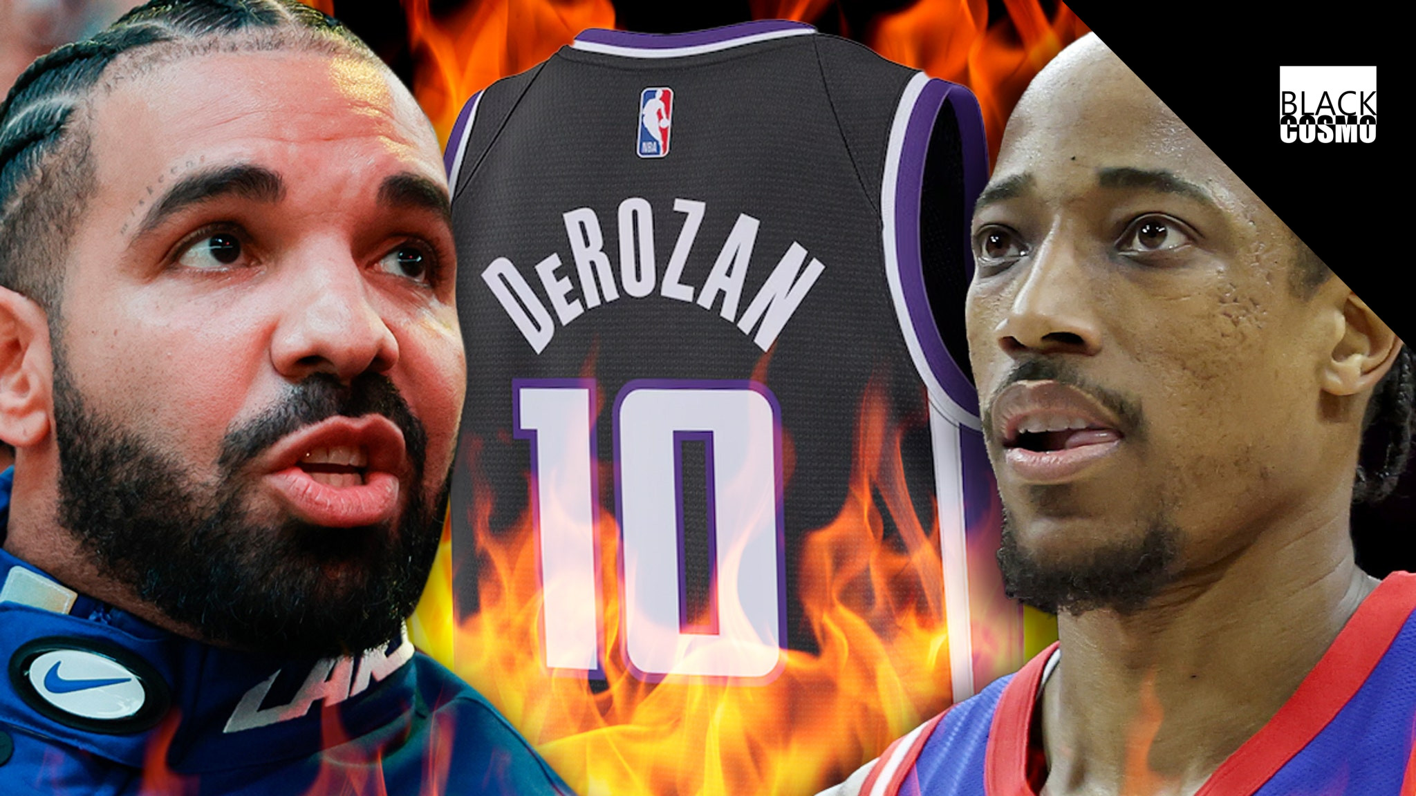 Drake Tosses DeMar DeRozan Jersey to Him Onstage Drake Tosses DeMar DeRozan Jersey Thrown to Him Onstage in One-Sided Beef