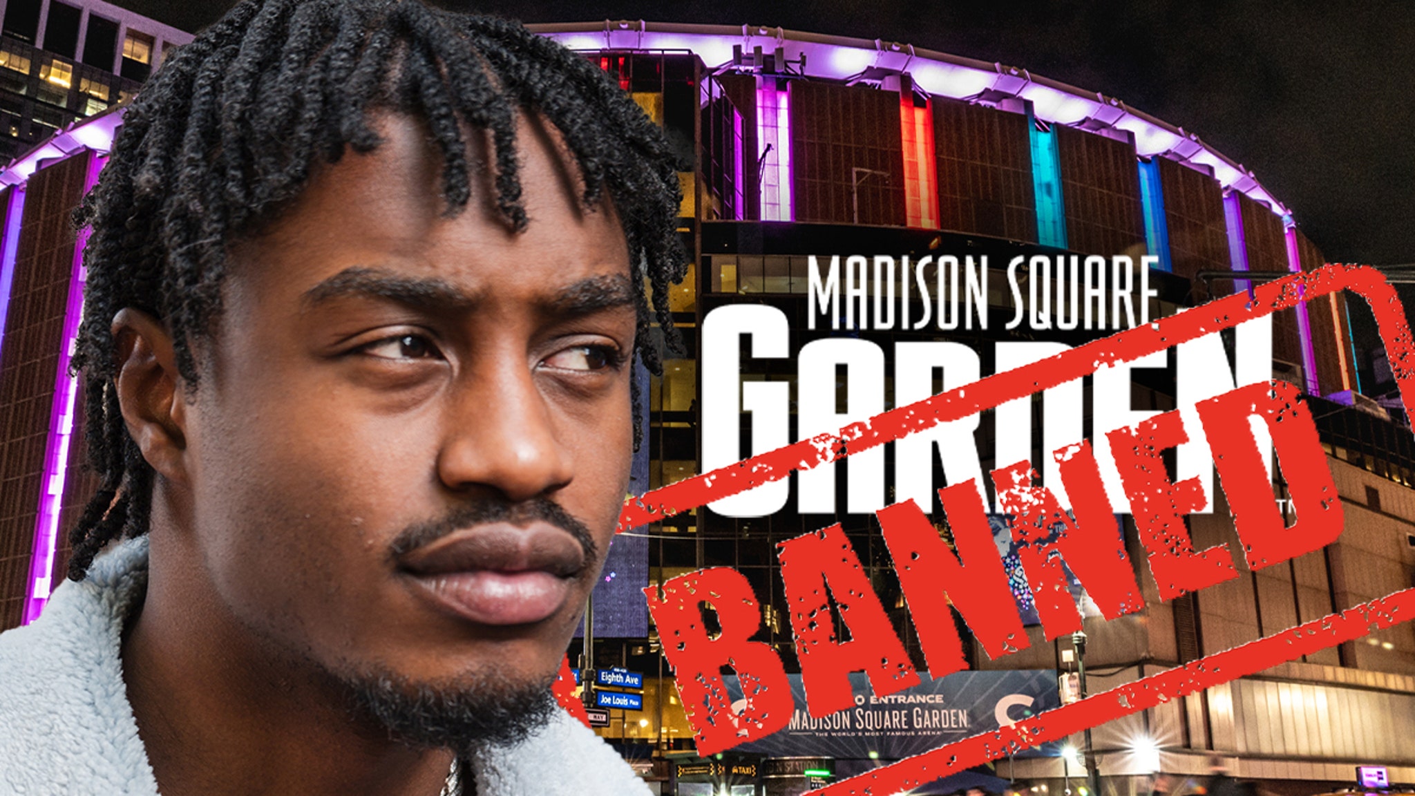 Lil Tjay Banned From MSG For Hawking Loogie At Security Guard Lil Tjay Banned From Madison Square Garden for Spitting on Security Guard