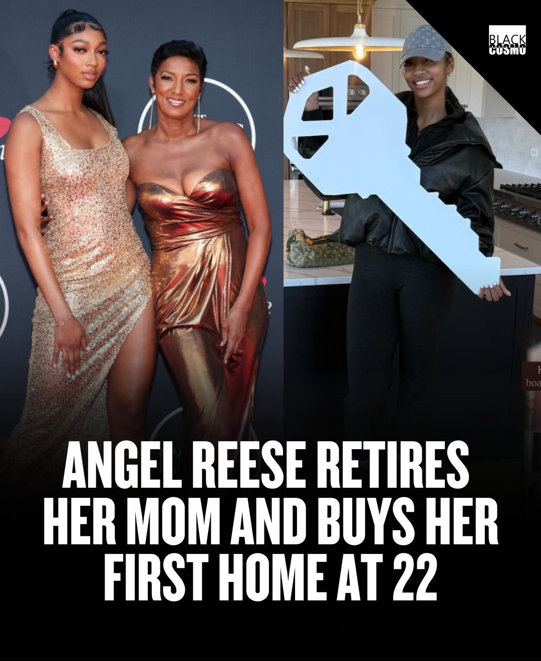 Angel Reese Buys First Home & Retires Her Mom at 22 🏡💼 Angel Reese Buys First Home & Retires Her Mom at 22 🏡💼