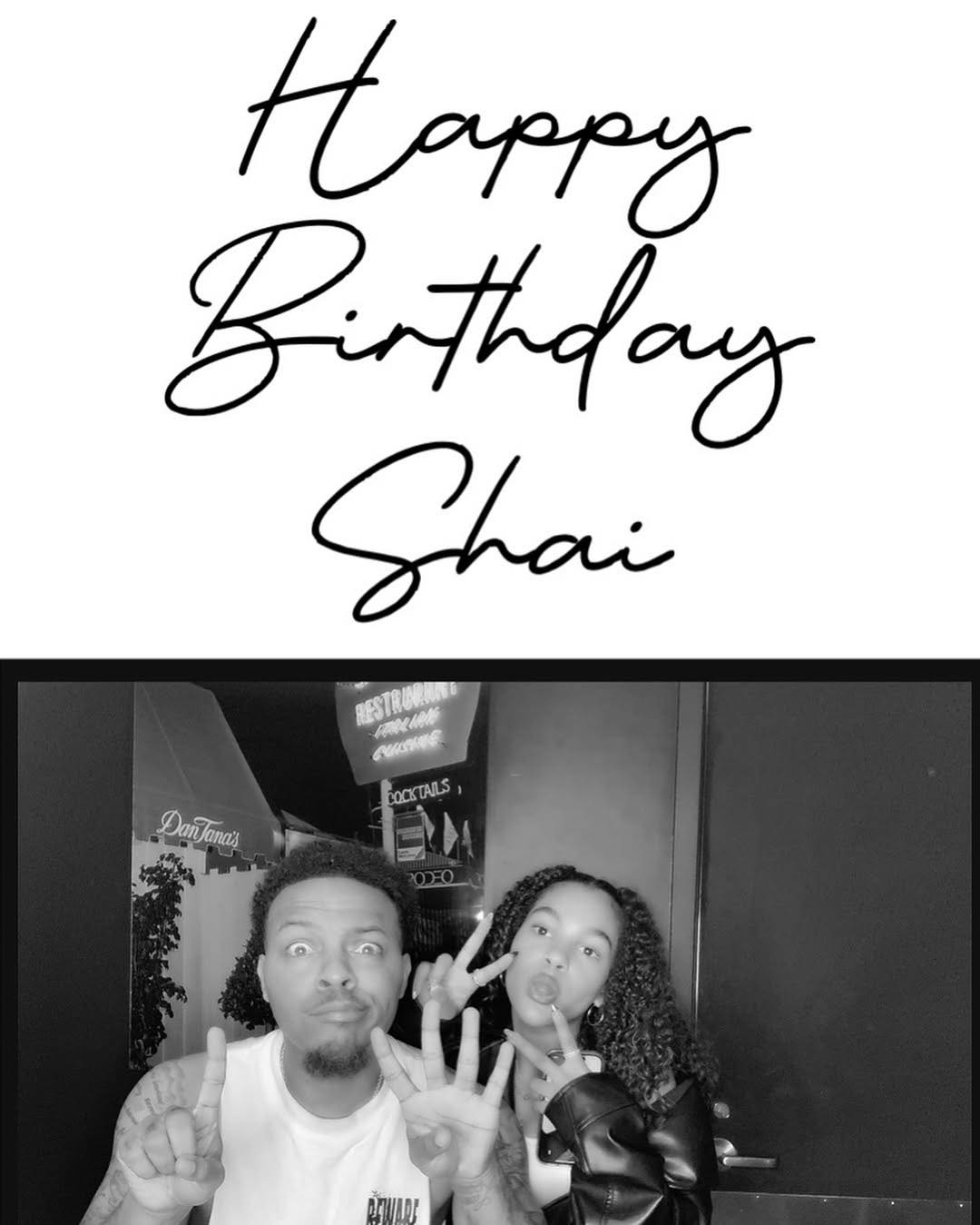 Bow Wow celebrates his baby girl’s, Shai, 14th birthday on The Millennium Tour. Bow Wow celebrates his baby girl’s, Shai, 14th birthday on The Millennium Tour.