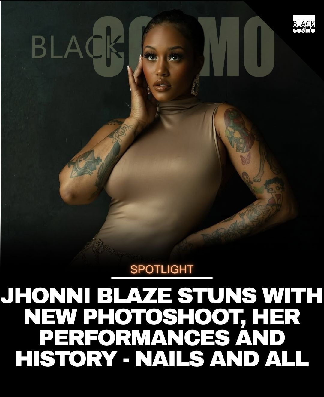Jhonni Blaze Shows the World Her True Talent — And 6-Inch Nails Won’t Stop Her Jhonni Blaze Shows the World Her True Talent — And 6-Inch Nails Won’t Stop Her