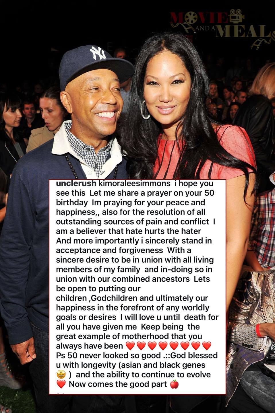 Russell Simmons wishes Kimora Lee Simmons a happy birthday. Russell Simmons wishes his ex-wife, Kimora Lee Simmons, a happy birthday!