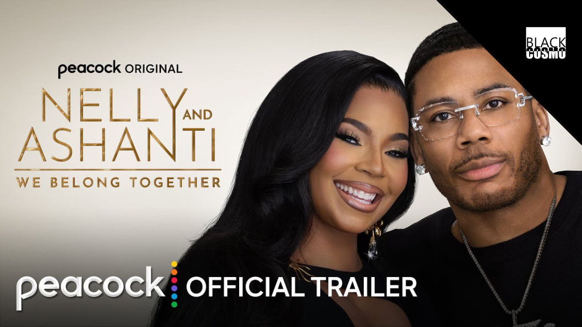 Nelly & Ashanti: We Belong Together Reality Series Brings Love and Second Chances to Peacock Nelly and Ashanti holding hands smiling in a promotional image for We Belong Together on Peacock