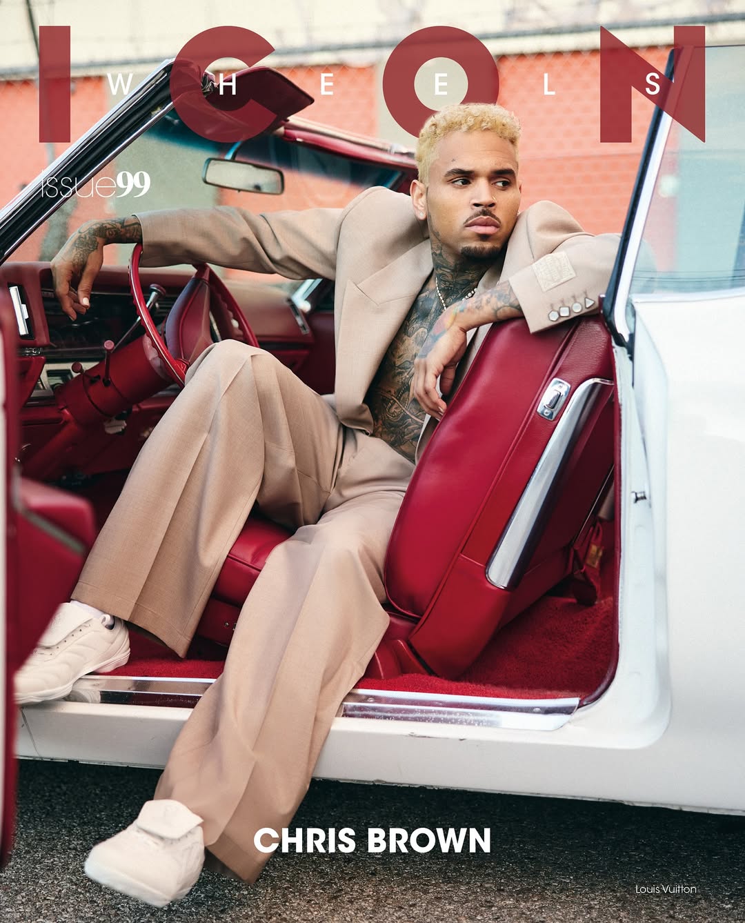 Chris Brown: Art of Creativity Chris Brown Covers ICON Wheels — Calls All Human Creativity “Art”