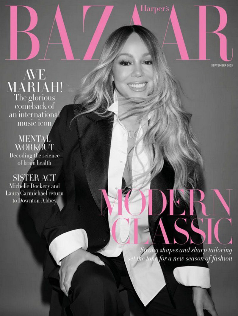 Mariah Carey: Harper’s Bazaar UK Cover Mariah Carey Stuns on Harperβs Bazaar UK September 2025 Cover