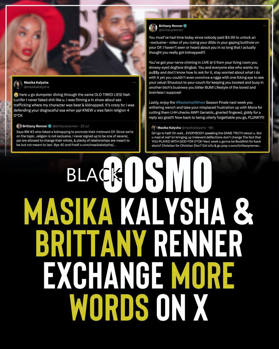 Masika & Brittany Renner Feud Masika Kalysha & Brittany Renner Go At It Again Online