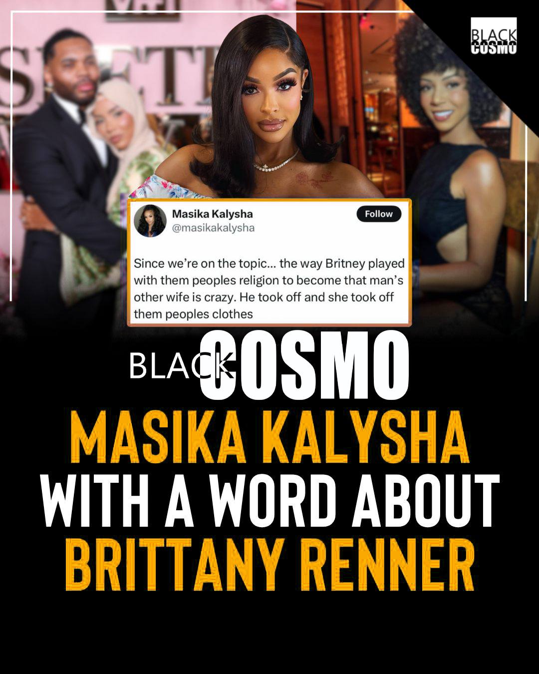 Masika Shades Brittany: Fans React Masika Kalysha Throws Shade at Brittany Renner—Fans Weigh In