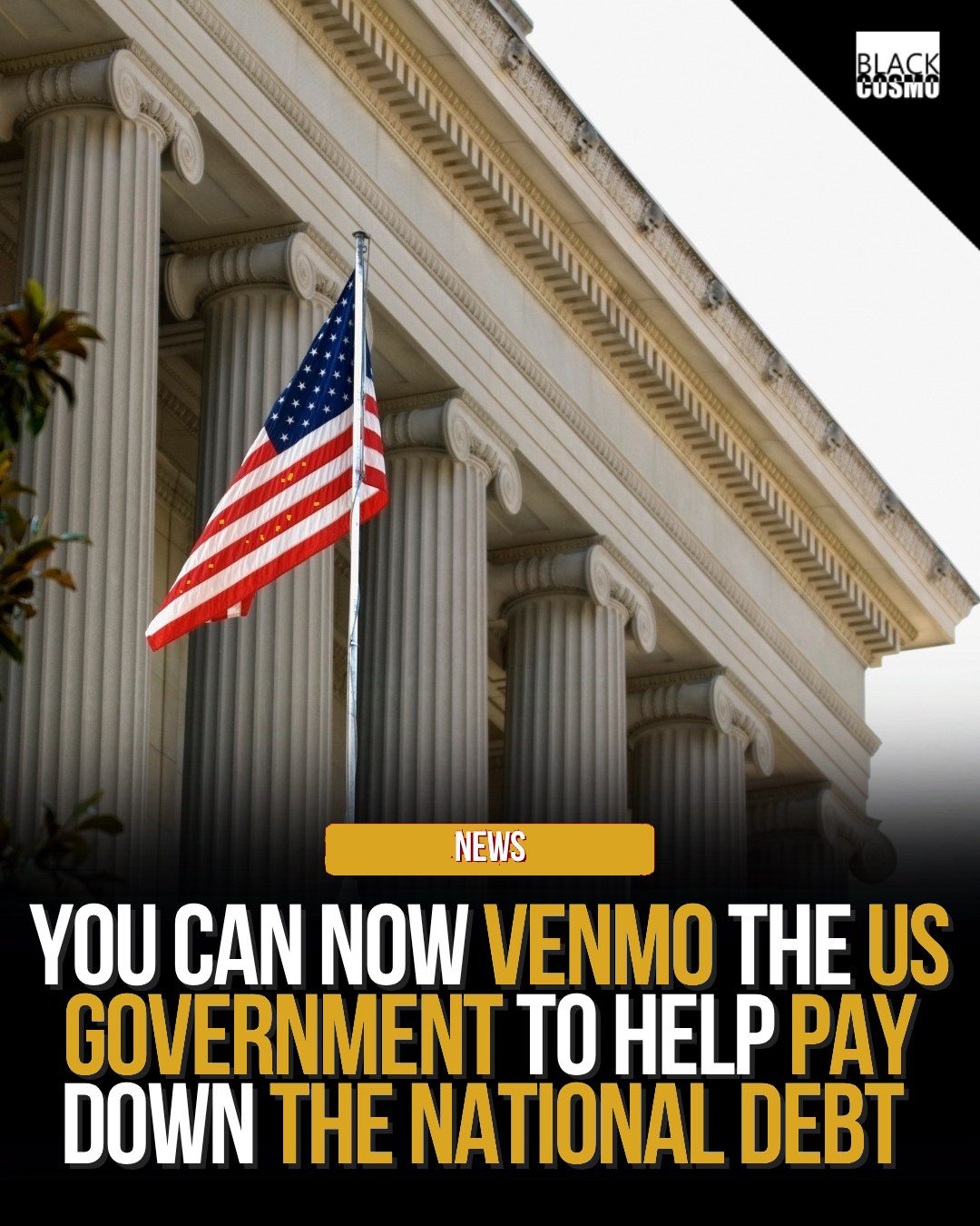Pay US Debt via Venmo? You Can Now Help Pay Off the $36 Trillion U.S. Debt… via Venmo?