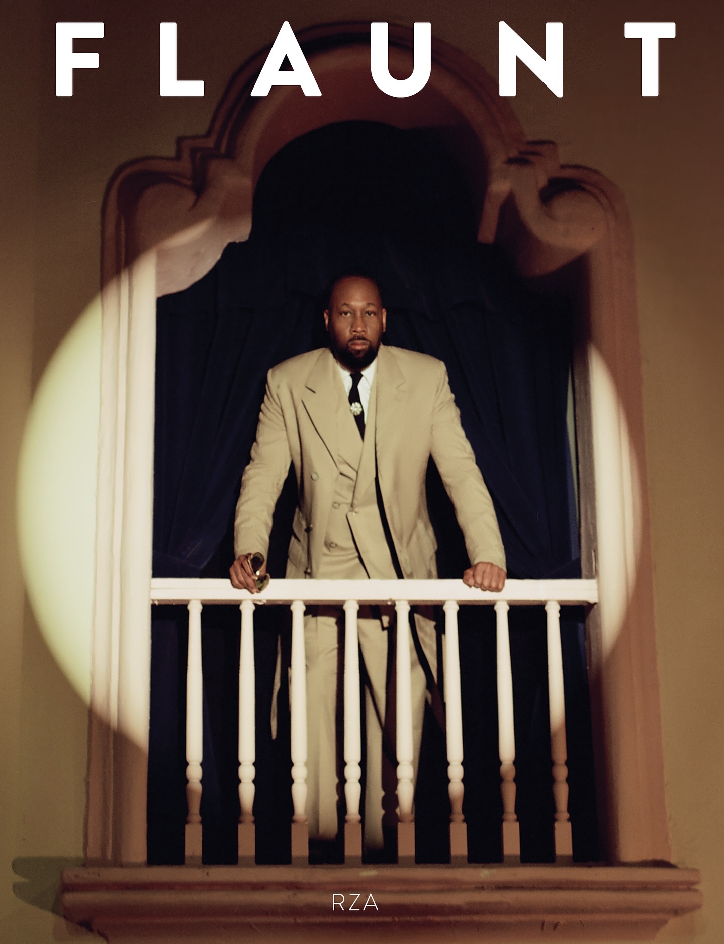 RZA Commands Attention on Flaunt Magazine in August RZA Commands Attention on Flaunt Magazine in August