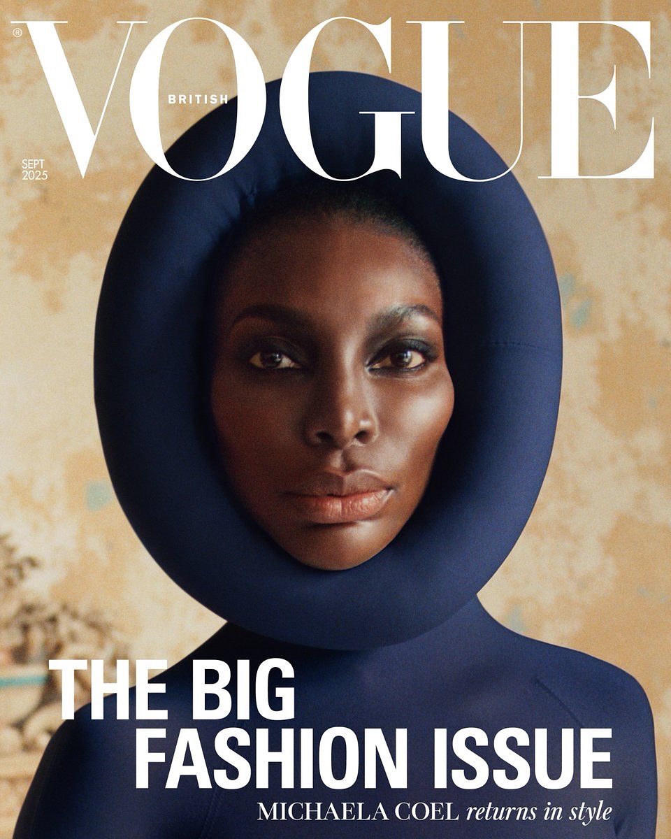 Michaela Coel SHINES on British Vogue August Cover! Michaela Coel SHINES on British Vogue August Cover!