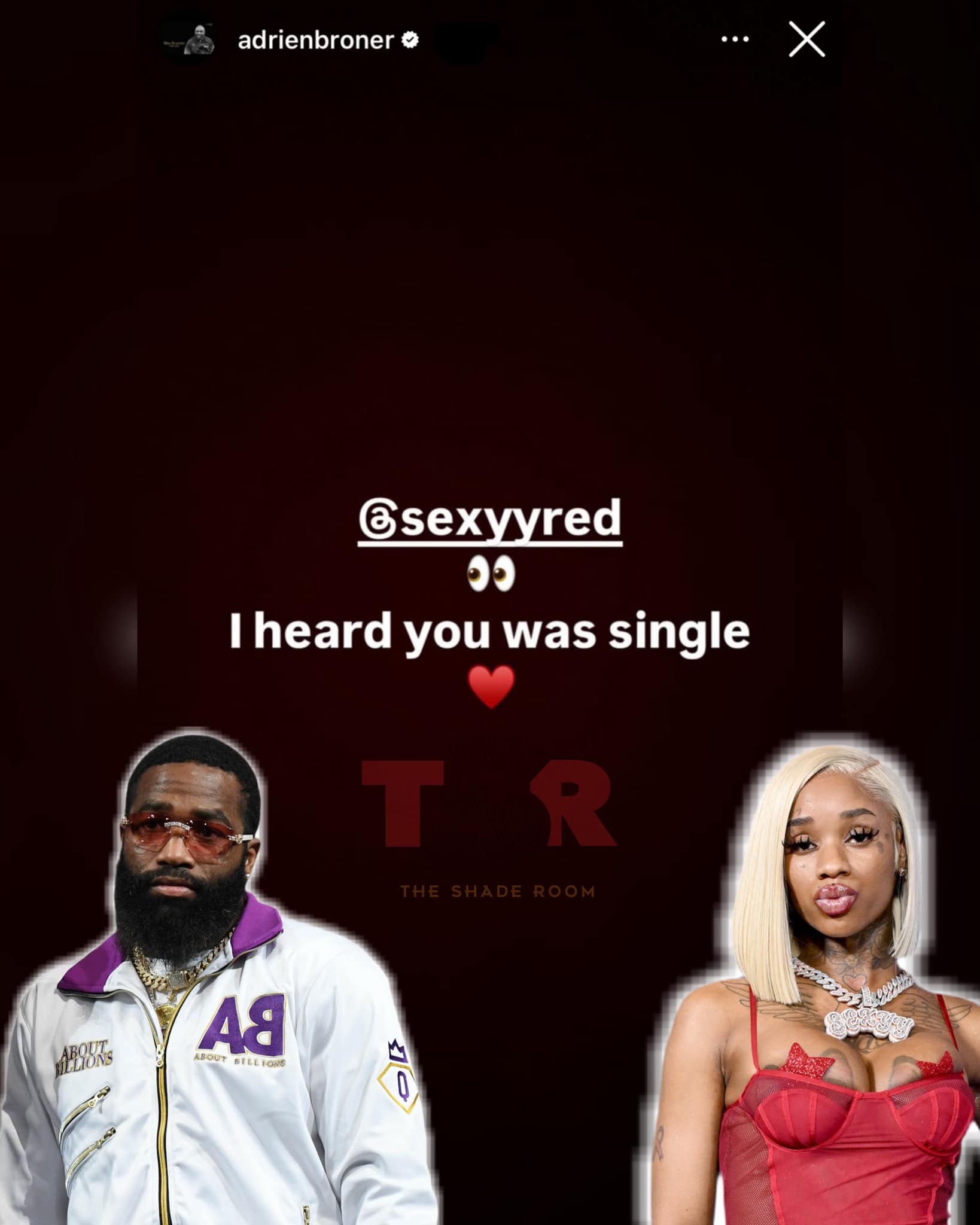 AB spotted with Sexyy Red? Looks like boxer Adrien Broner is tryna see what’s up with Sexyy Red after she posted a series of t