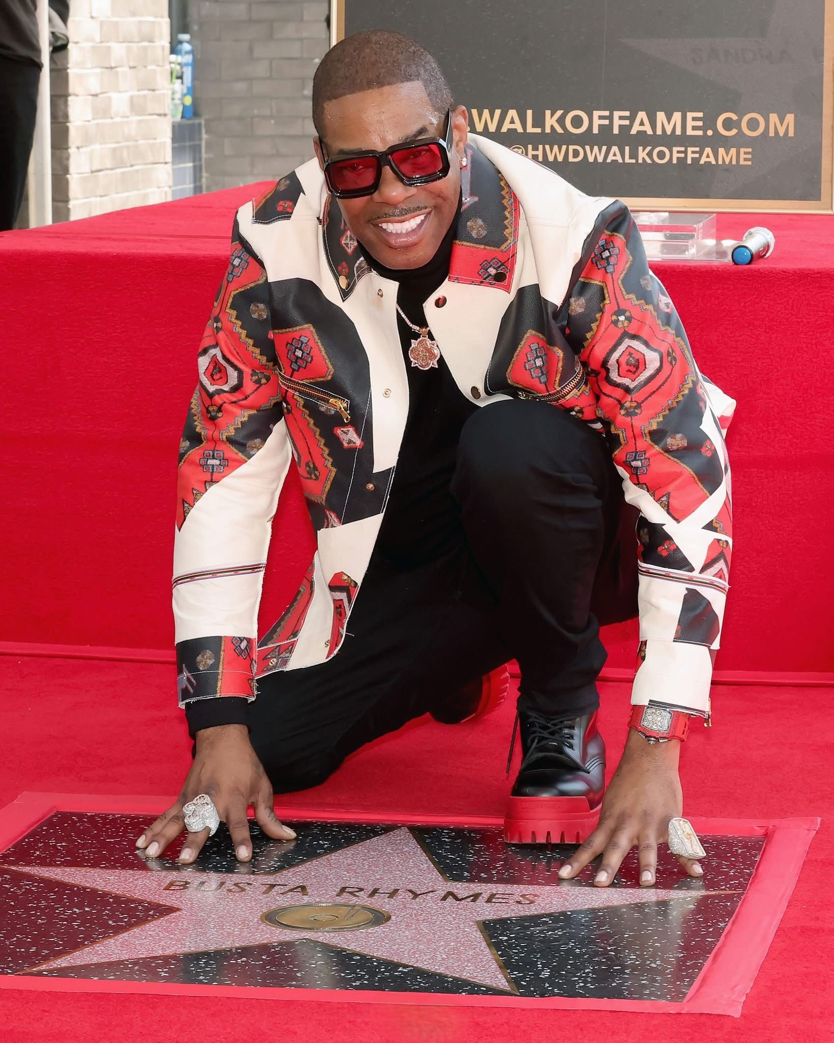 Busta Rhymes Gets Walk of Fame Star! Busta Rhymes earns star on Hollywood Walk of Fame, honored by hip hop legends.
