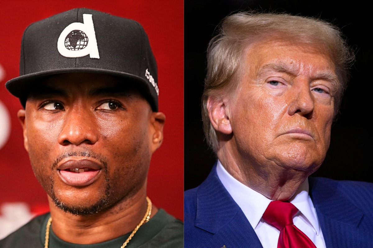 Charlamagne Reacts to Trump’s Rant Oop! Charlamagne Tha God addresses Trumpβs rant over his presidency critique! RE