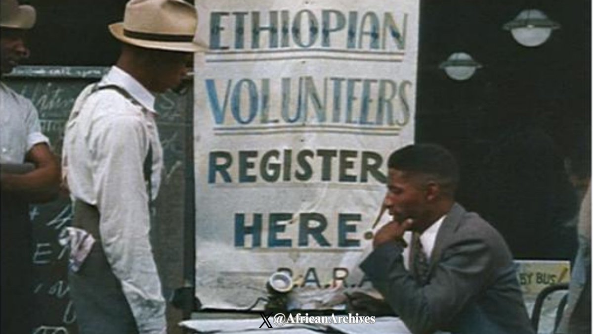 Harlem Heroes Fight for Ethiopia! African Americans in Harlem volunteering to go to Ethiopia and fight to save Afr