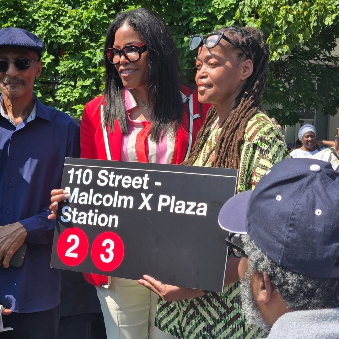 Harlem Renames Station For Malcolm X Harlem Honors Malcolm X With Historic Station Renaming