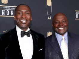 Shannon Sharpe welcomes his brother, Sterling, into Pro Football Hall Of Fame! W