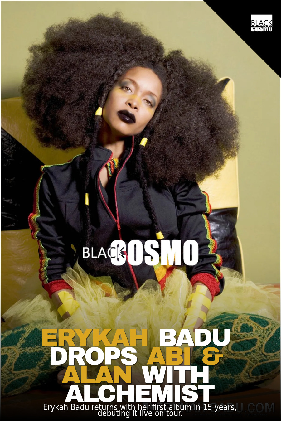 Erykah Badu Announces New Album “Abi & Alan” with The Alchemist Erykah Badu Announces New Album “Abi & Alan” with The Alchemist