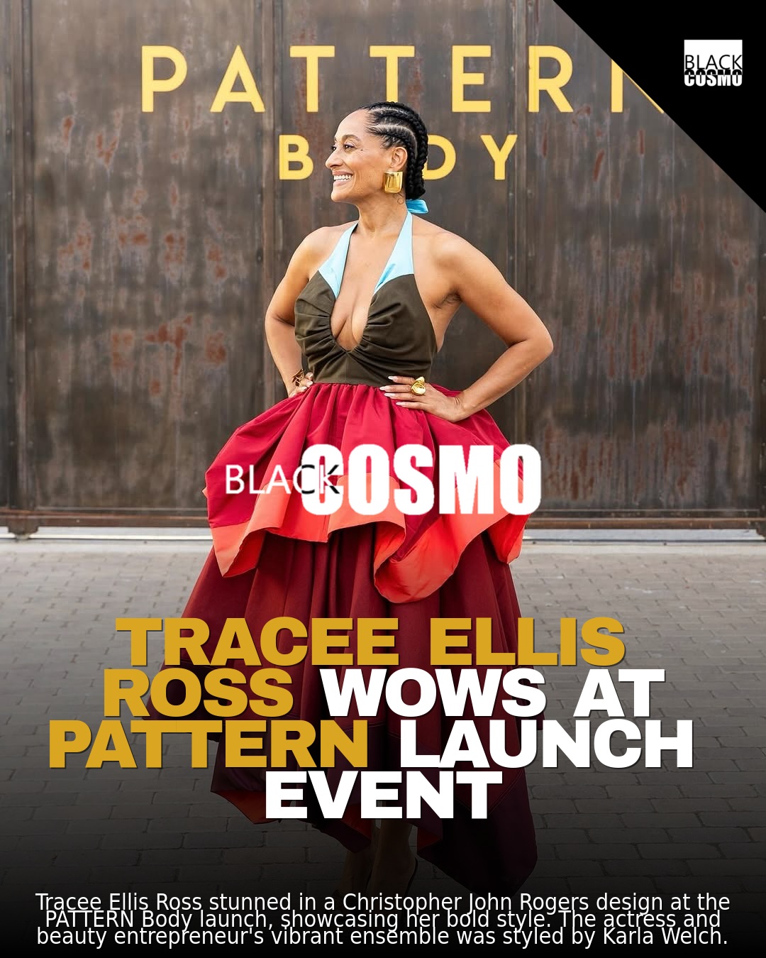 Tracee Ellis Ross: CJR Style Star! – BlkCosmo Cover