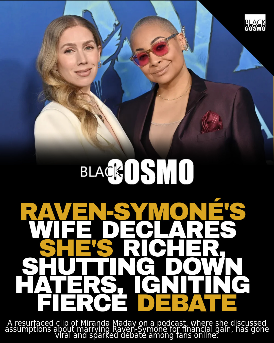 Raven-Symoné’s Wife Claps Back at ‘Gold Digger’ Claims Raven-Symoné’s Wife Claps Back at ‘Gold Digger’ Claims