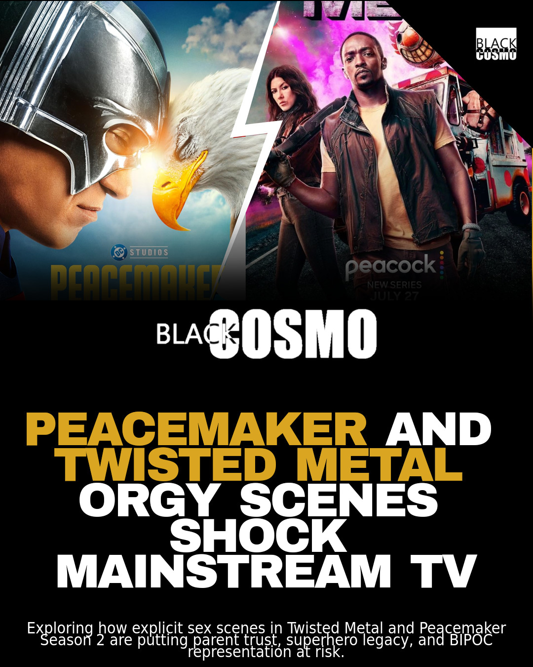 TV Sex Scenes In Comics: Mainstream Concerns For Peacemaker and Twisted Metal TV Sex Scenes In Comics: Mainstream Concerns For Peacemaker and Twisted Metal