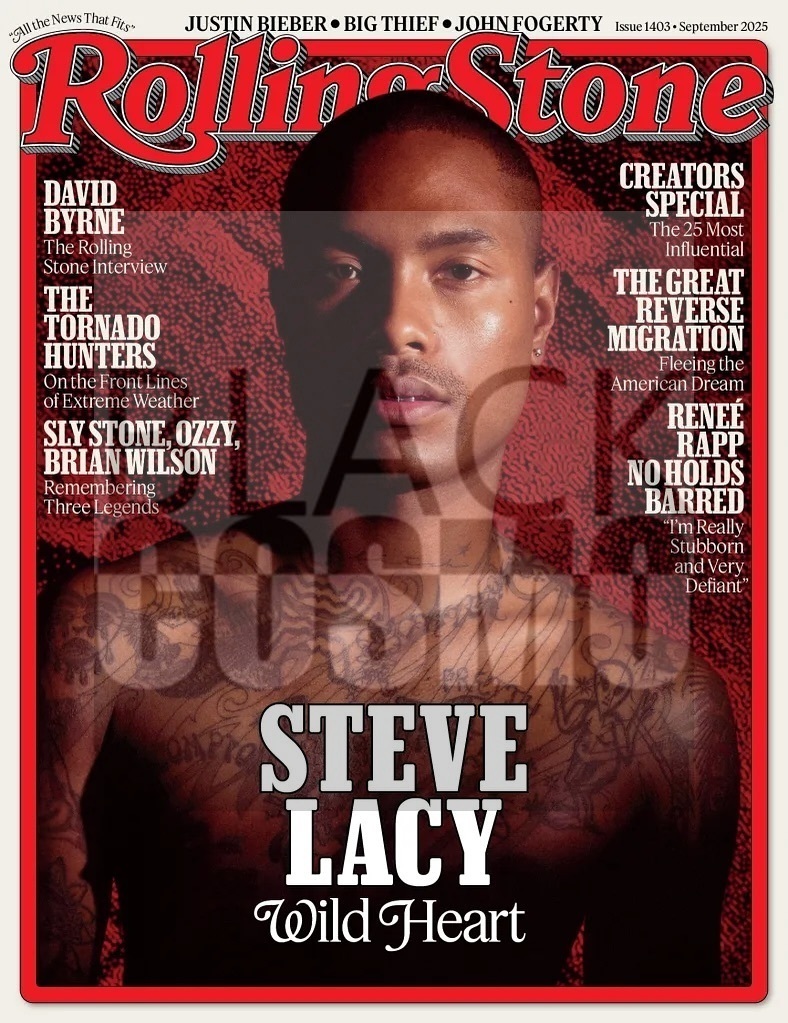 Steve Lacy SHINES on Rolling Stone August Cover! Steve Lacy SHINES on Rolling Stone August Cover!