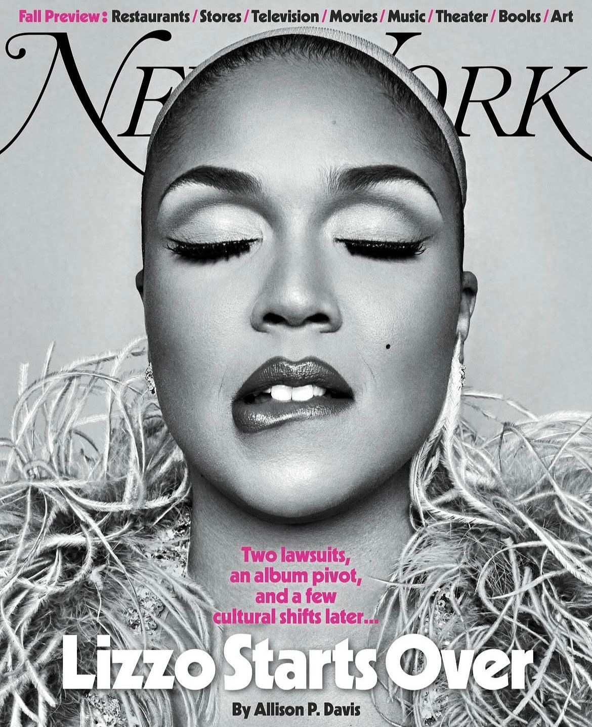 Lizzo SLAYS on New York Magazine’s September Cover! Lizzo SLAYS on New York Magazine’s September Cover!