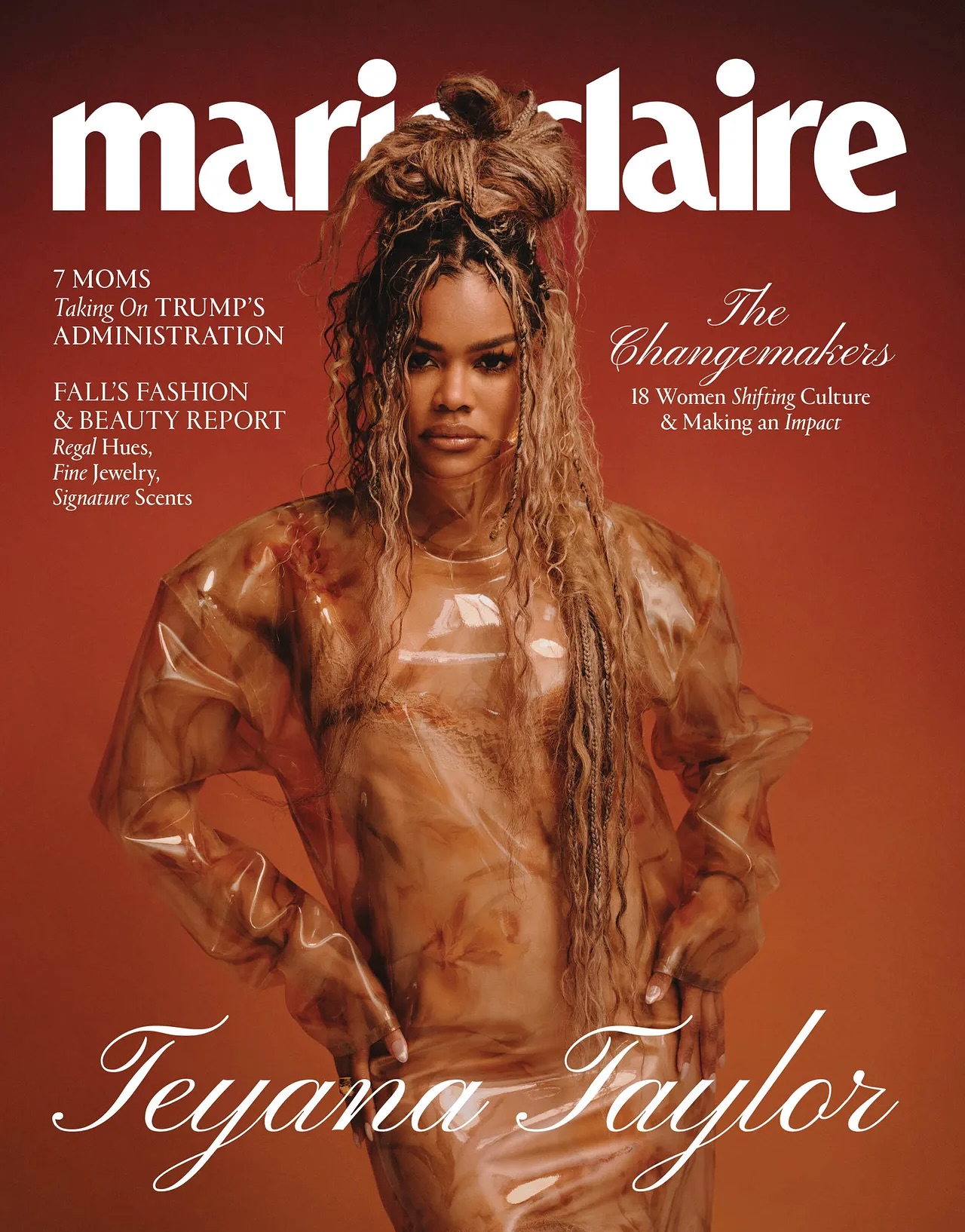 Teyana Taylor STUNS on Marie Claire September Cover! Teyana Taylor STUNS on Marie Claire September Cover!