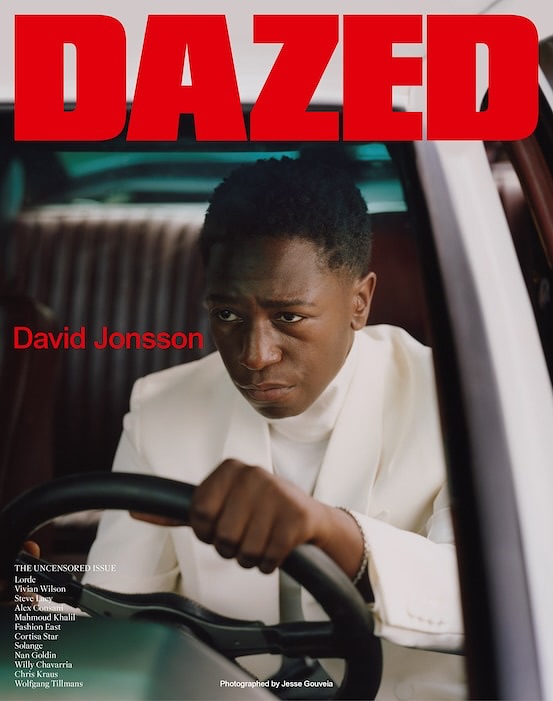 David Jonsson Dazzles on Dazed September Cover David Jonsson Dazzles on Dazed September Cover