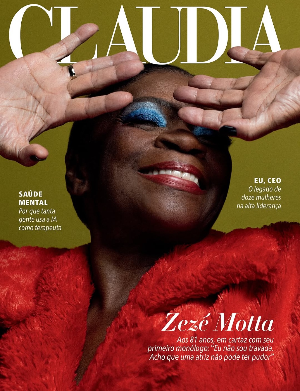 Zeze Motta SLAYS on Claudia Magazine September Cover! Zeze Motta SLAYS on Claudia Magazine September Cover!