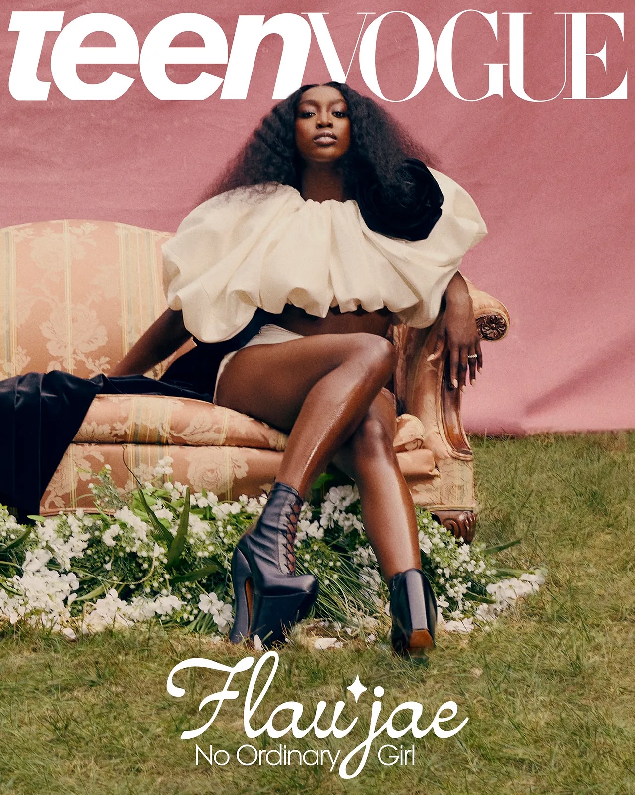 Flaujae SHINES on Teen Vogue’s September Cover! Flaujae SHINES on Teen Vogue’s September Cover!