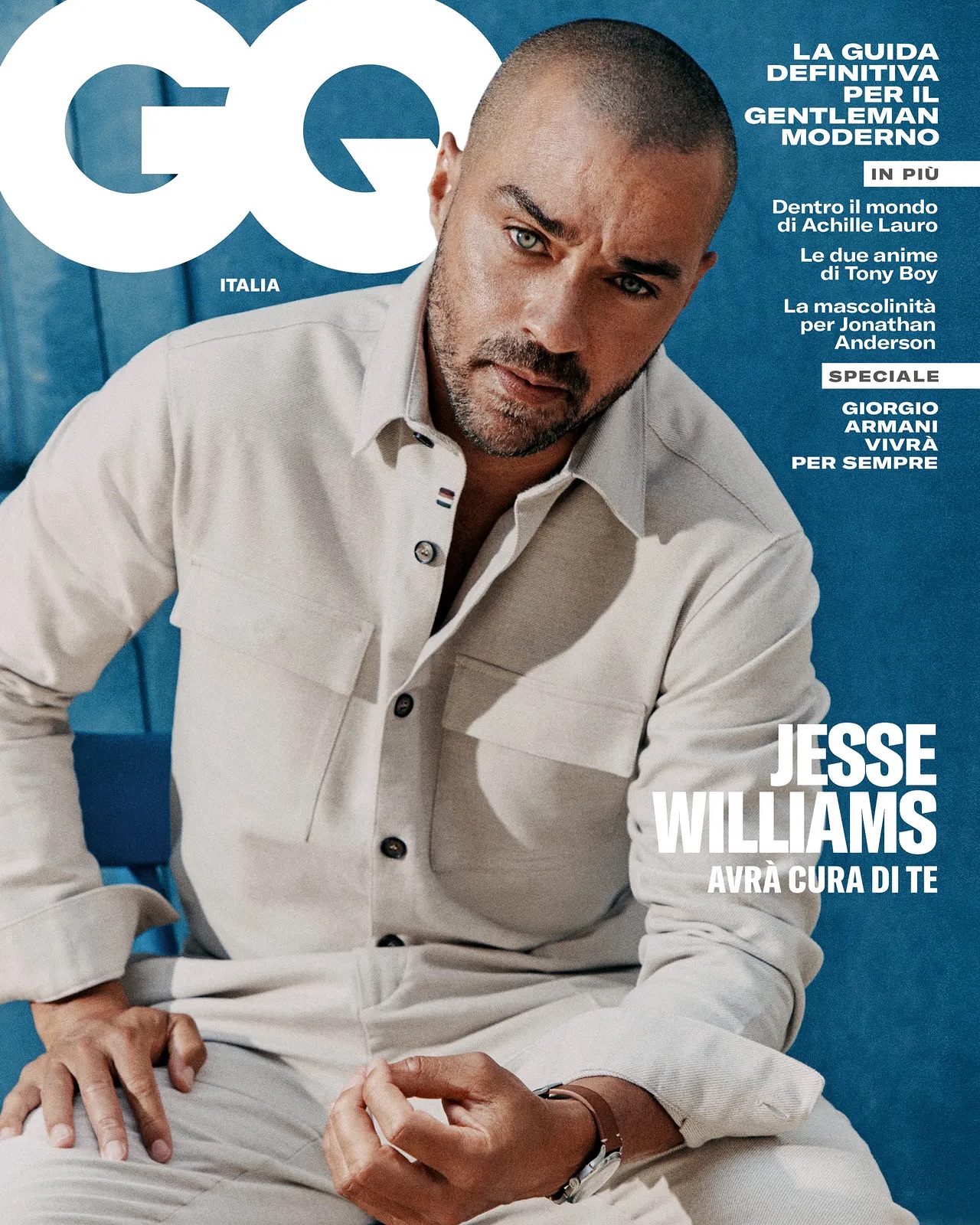 Jesse Williams Serves Italian Heat on GQ Italia’s September Cover, Styled by Luxury Law! Jesse Williams Serves Italian Heat on GQ Italia’s September Cover, Styled by Luxury Law!