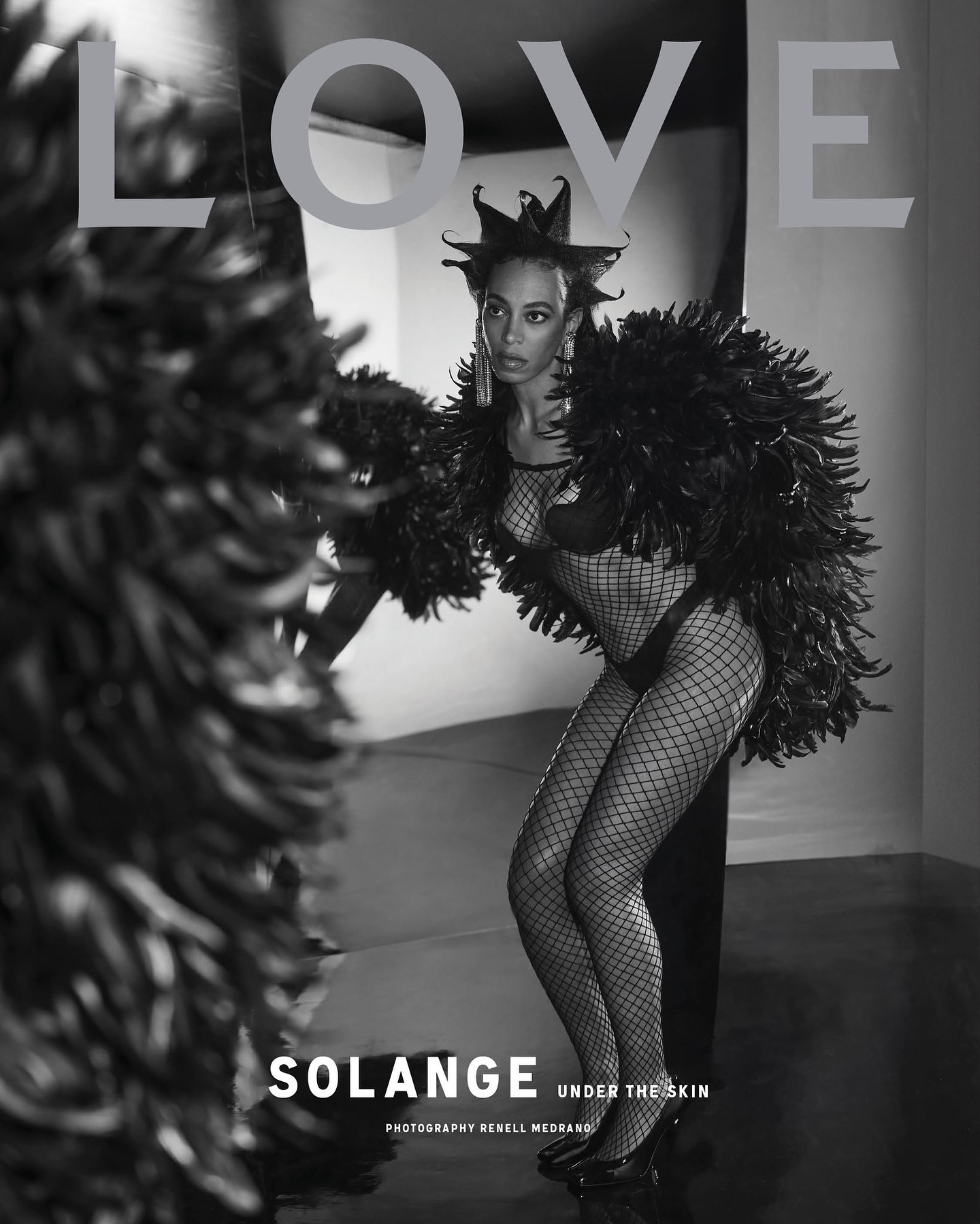 Solange Knowles STUNS on LOVE Magazine: Jawara W Hair, September Cover Solange Knowles STUNS on LOVE Magazine: Jawara W Hair, September Cover