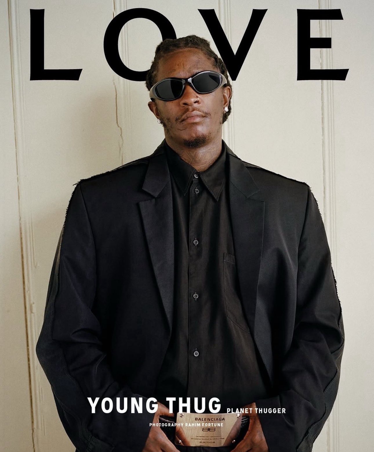 Young Thug Dares to Defy on LOVE Magazine, September Young Thug Dares to Defy on LOVE Magazine, September
