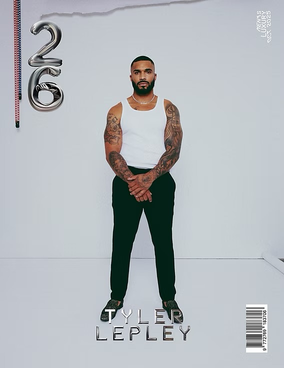 Tyler Lepley Commands Attention on 26 Magazine, September Cover! Tyler Lepley Commands Attention on 26 Magazine, September Cover!