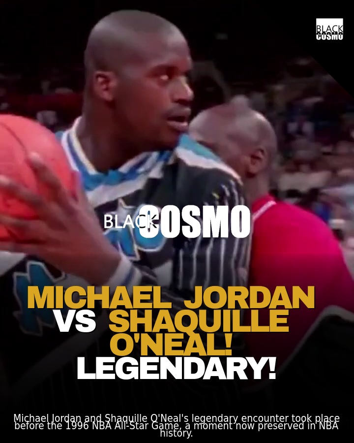 Jordan vs. Shaq: 1996 All-Star LEGENDS! – BlkCosmo Cover