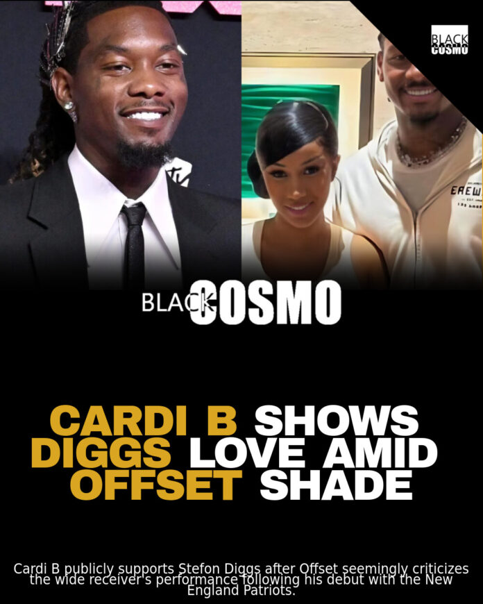 Cardi B ❤️ Stefon Diggs After Offset’s Patriots Diss – BlkCosmo Cover