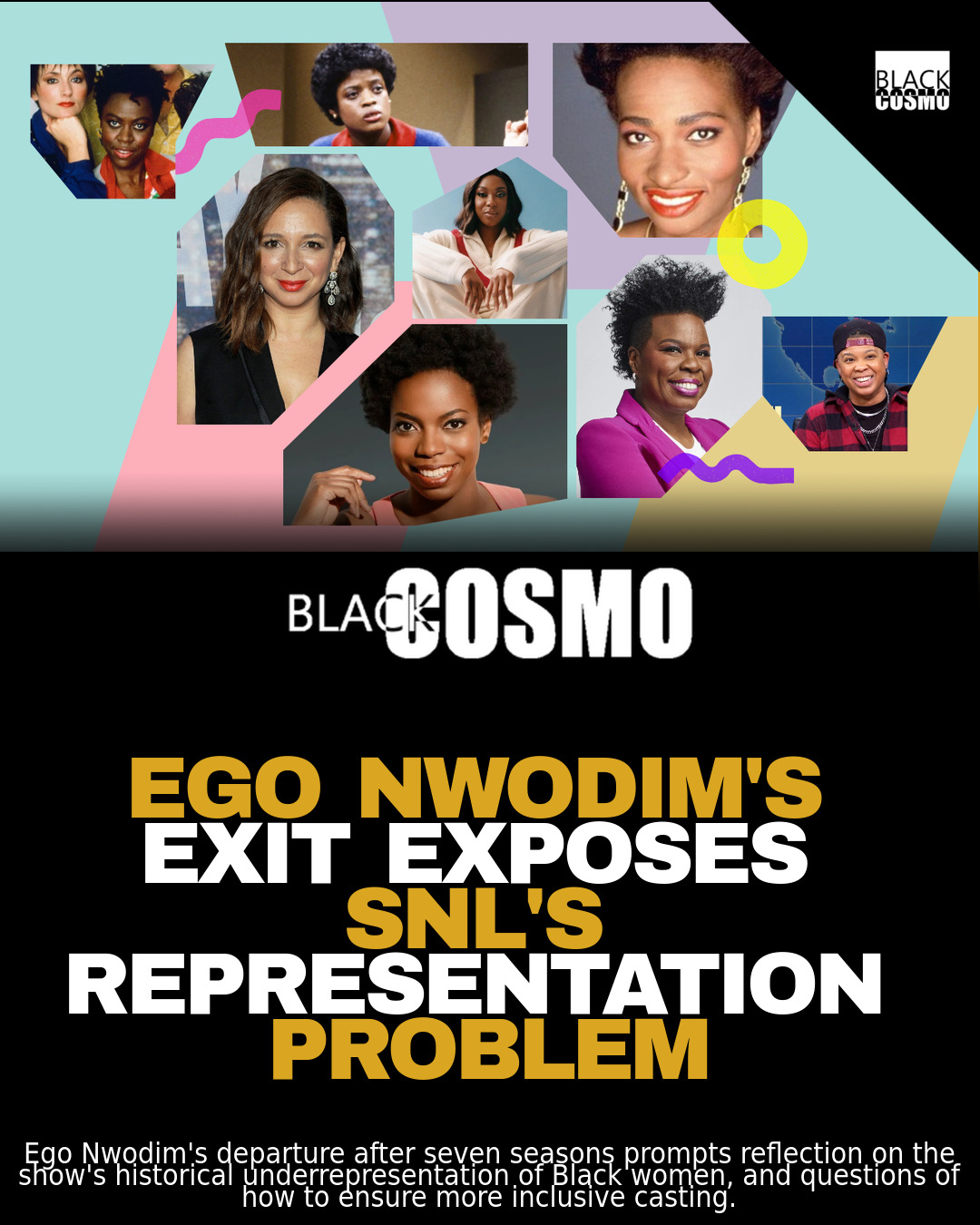 SNL’s Black Women Problem: 50 Years of Representation SNL’s Black Women Problem: 50 Years of Representation