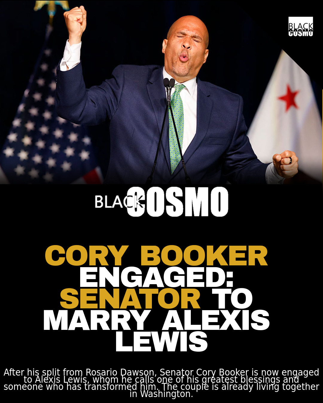 Cory Booker Engaged! Senator Announces Exciting News Cory Booker Engaged! Senator Announces Exciting News