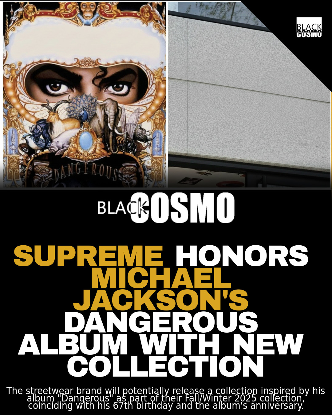Supreme Michael Jackson Dangerous Collab: Jam or Slam? Supreme Michael Jackson Dangerous Collab: Jam or Slam?