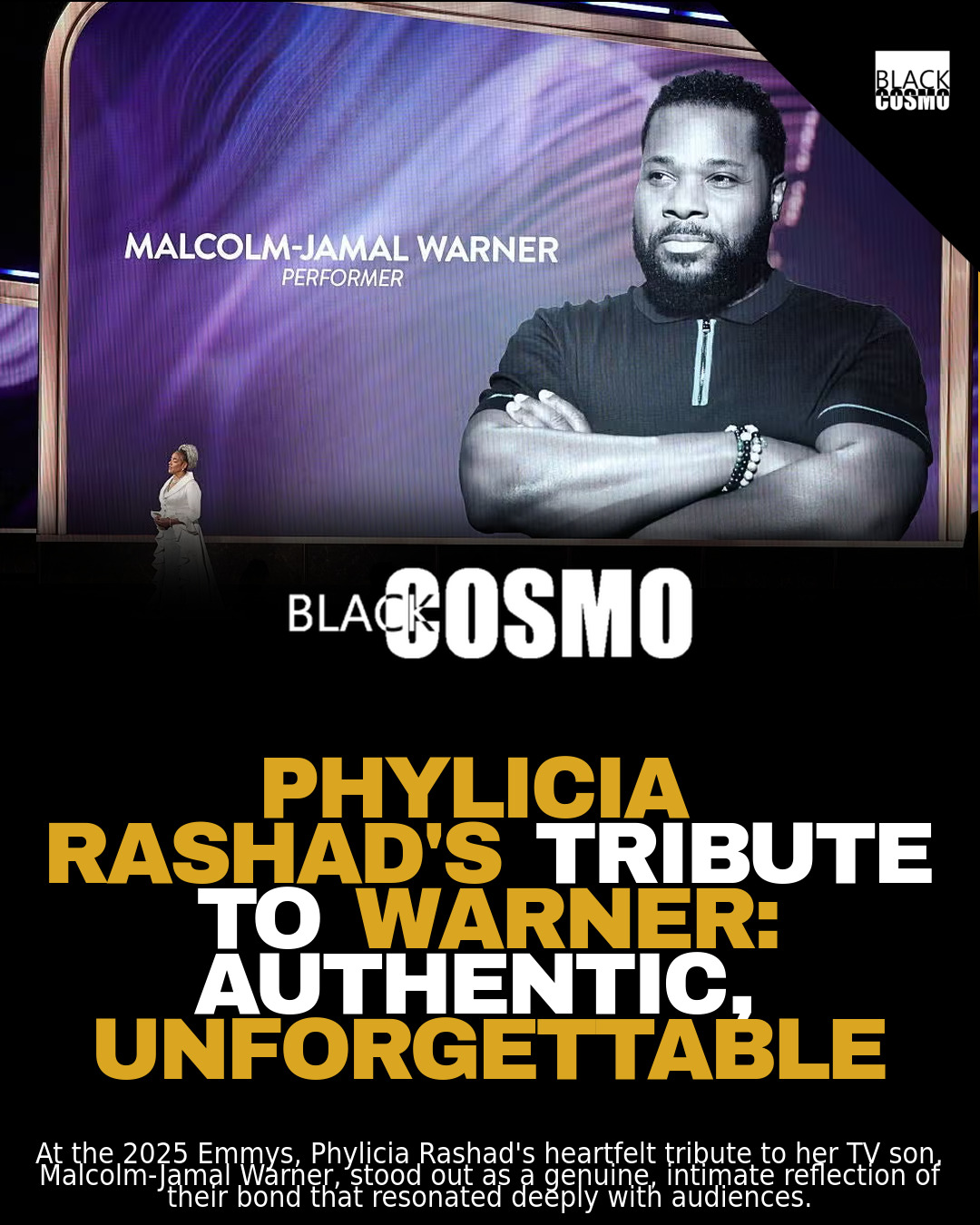 Phylicia Rashad Honors Malcolm-Jamal Warner | BGN Phylicia Rashad Honors Malcolm-Jamal Warner | BGN